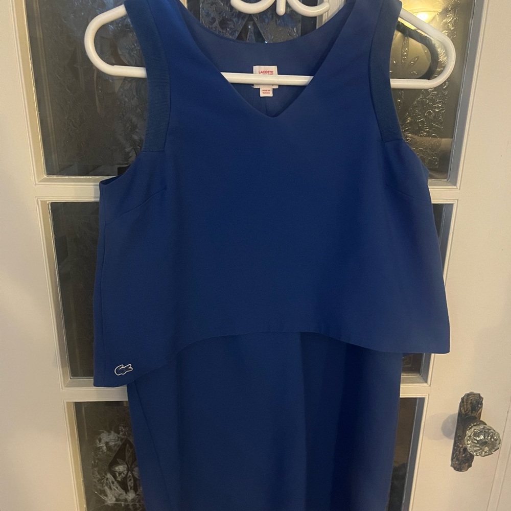 Lacoste Live Royal Blue Dress | Vintage Designer | Size Small